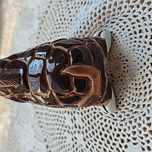 Casals Peru Terracotta Pottery Long Neck Giraffe Figurine Vintage 6" tall - Picture 7 of 10